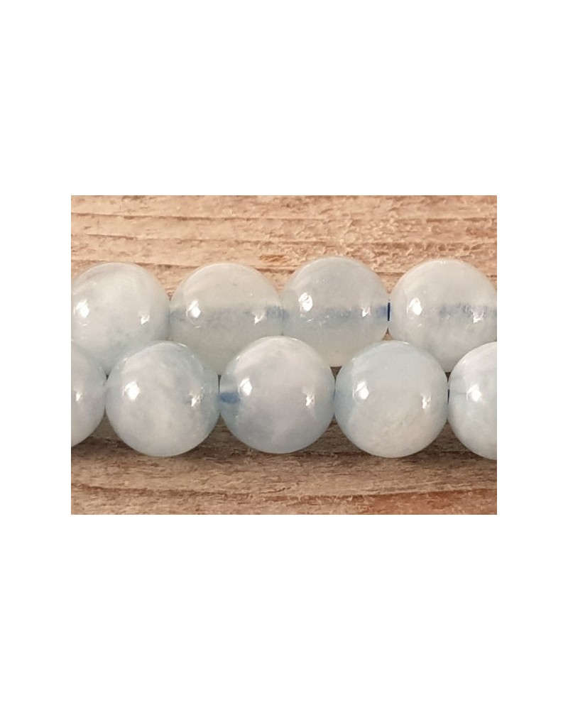 Aquamarinkette 6mm