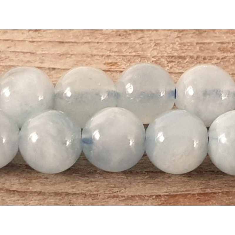 Aquamarinkette 6mm