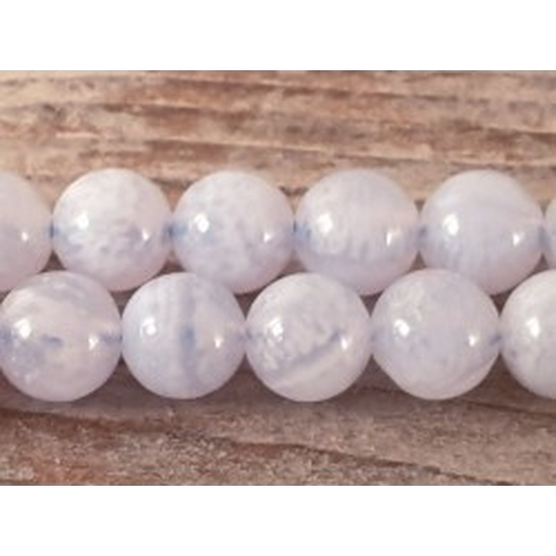 Chalcedonkette 6mm