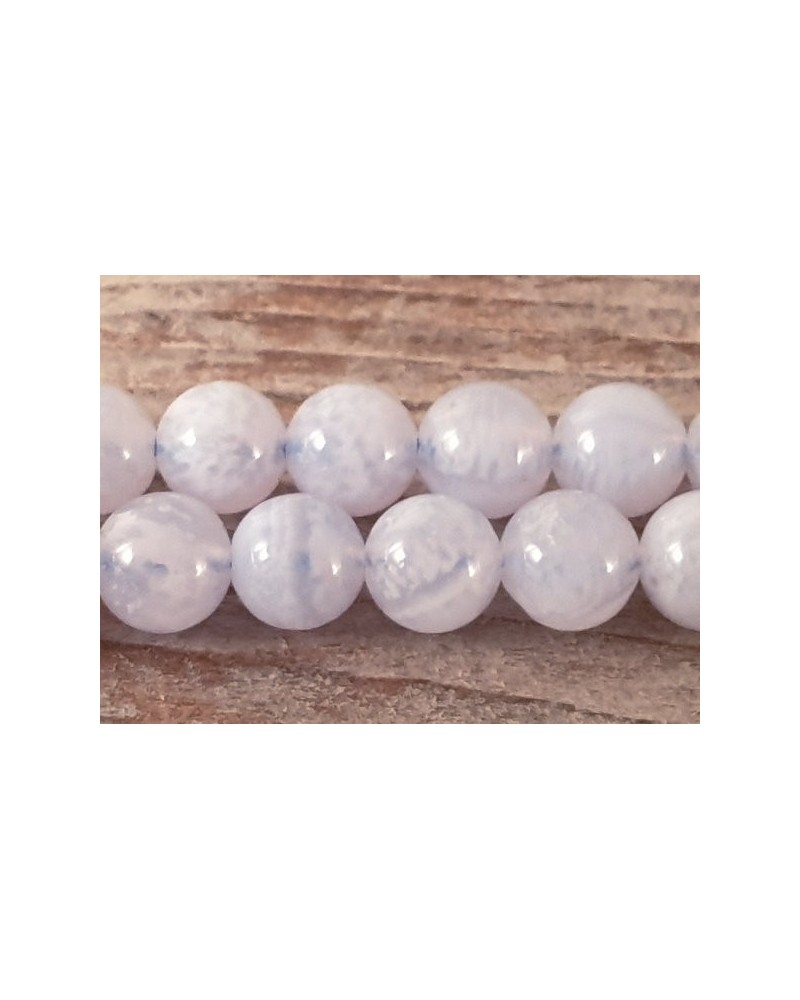 Chalcedonkette 6mm
