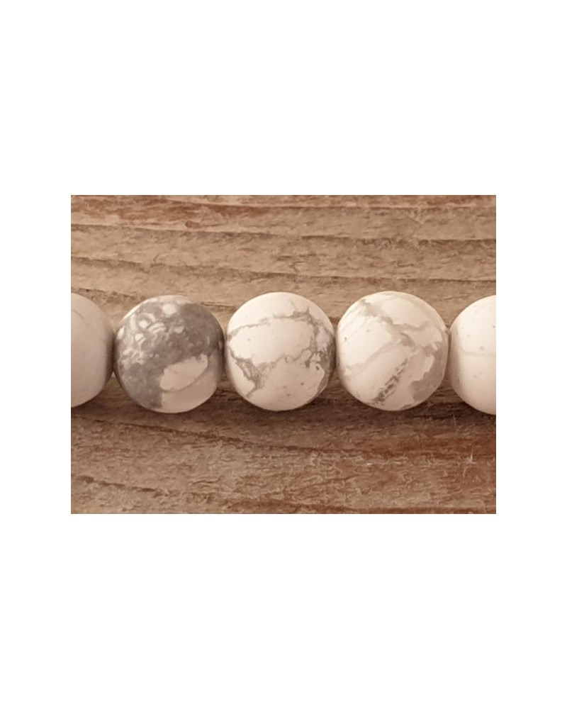 Howlithkette matt 6mm