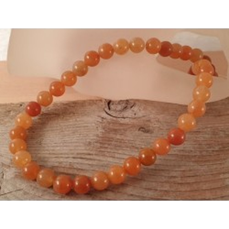 Roter Aventurin Kette 8mm 2
