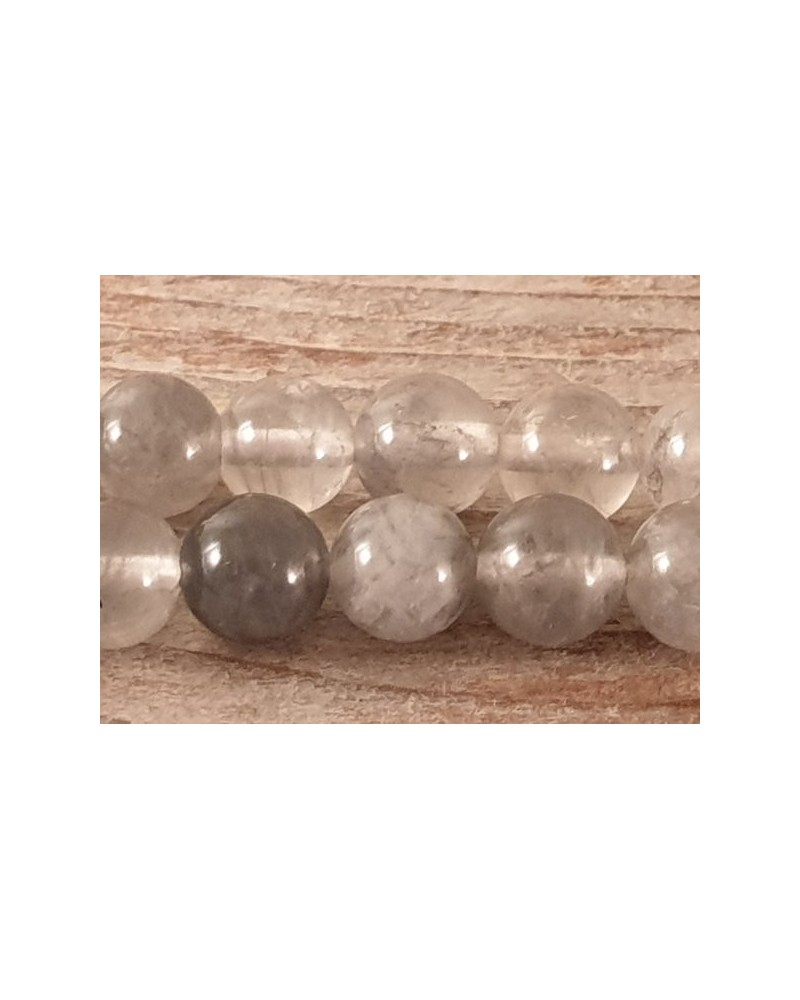 Wolkenquarzkette 6mm