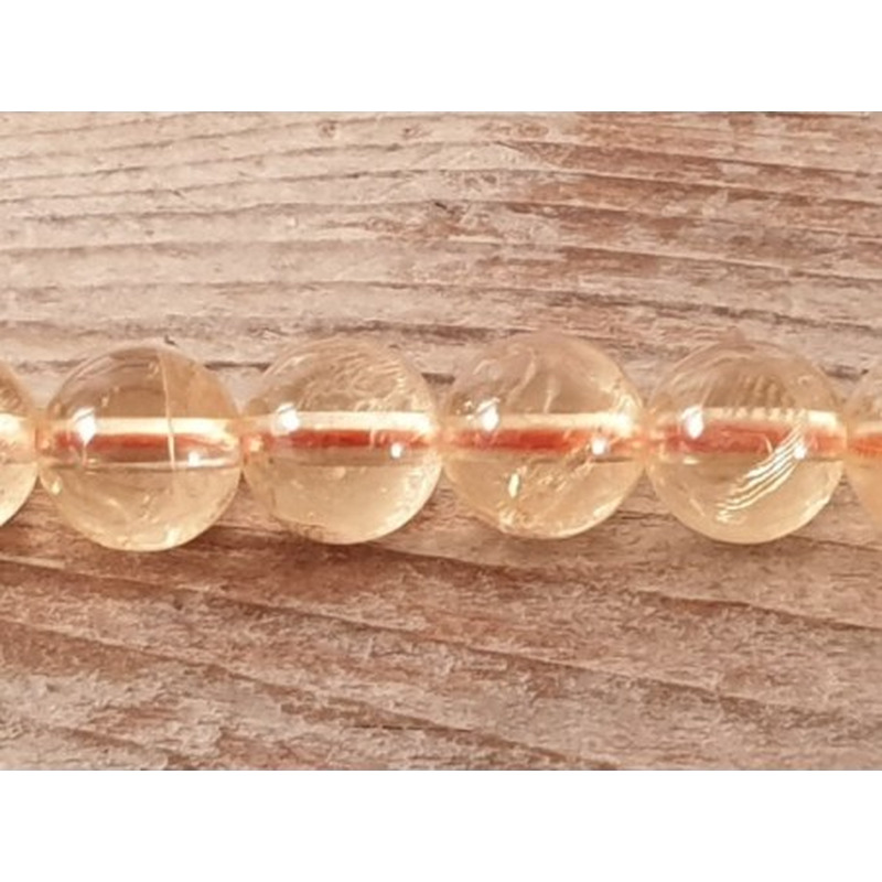 Zitrinkette (Citrin) 8mm