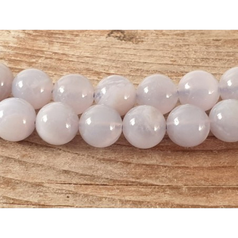 Chalcedonkette 8mm