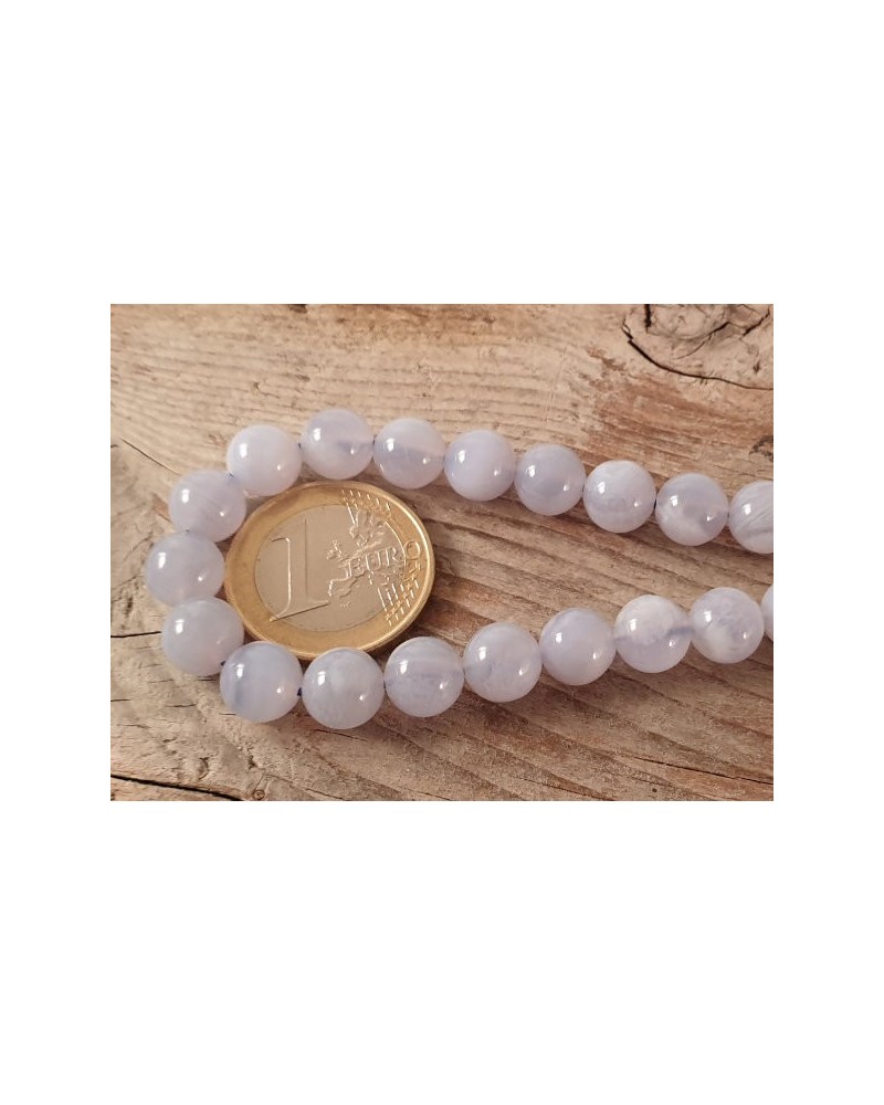Chalcedonkette 8mm