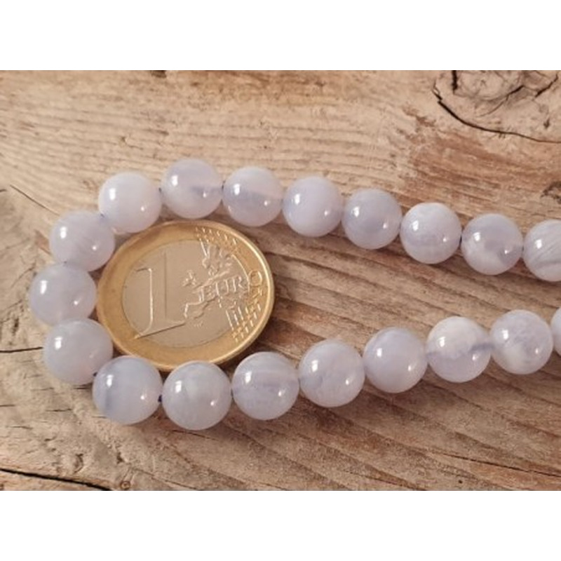 Chalcedonkette 8mm