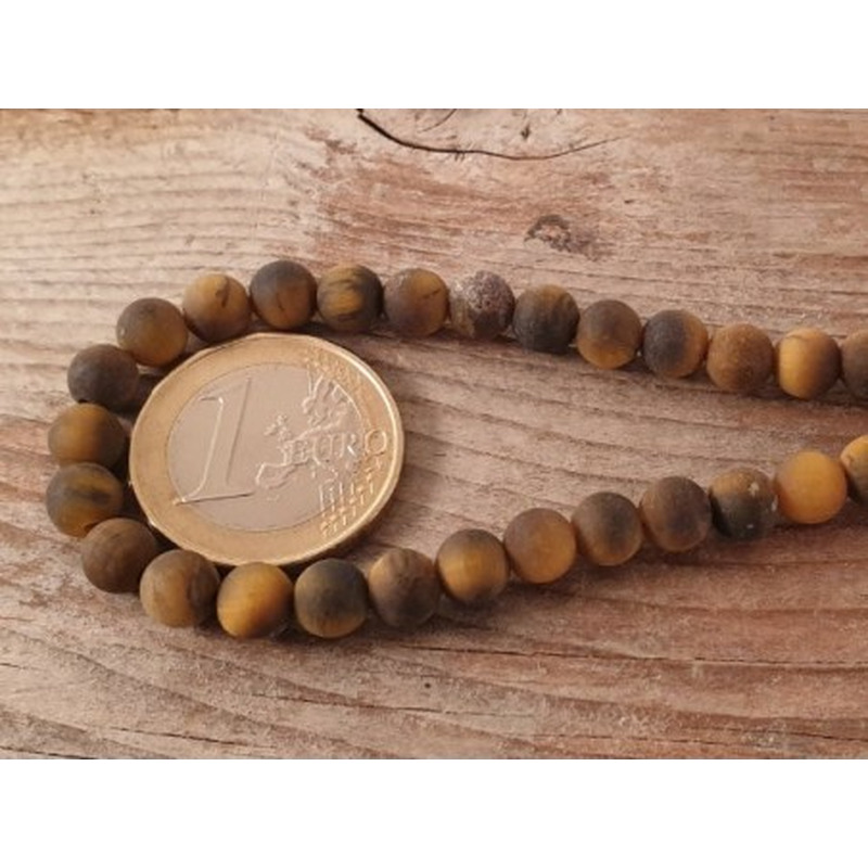 Tigeraugekette matt 6mm