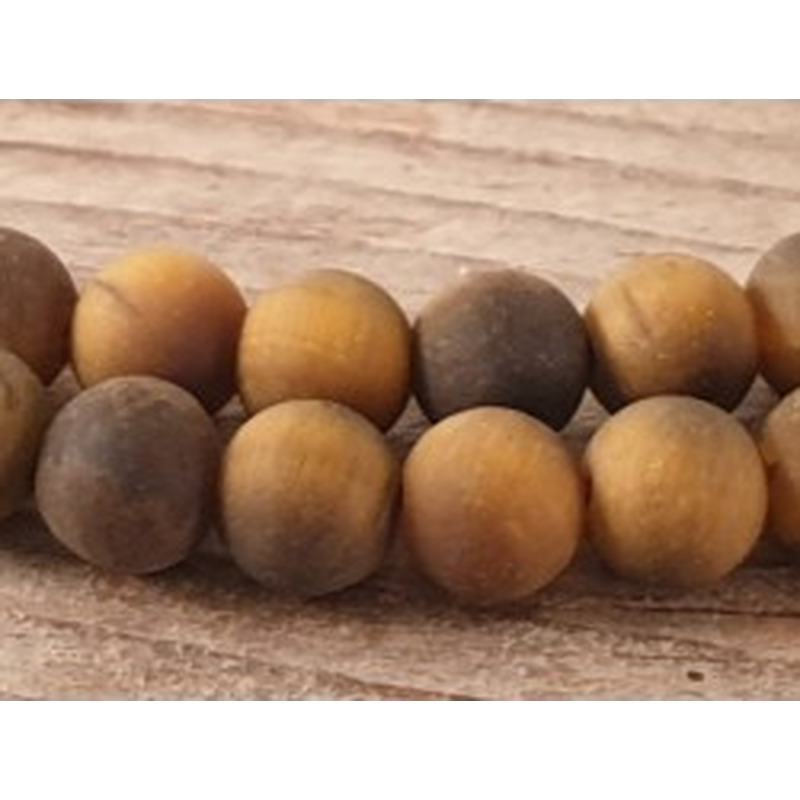Tigeraugekette matt 6mm