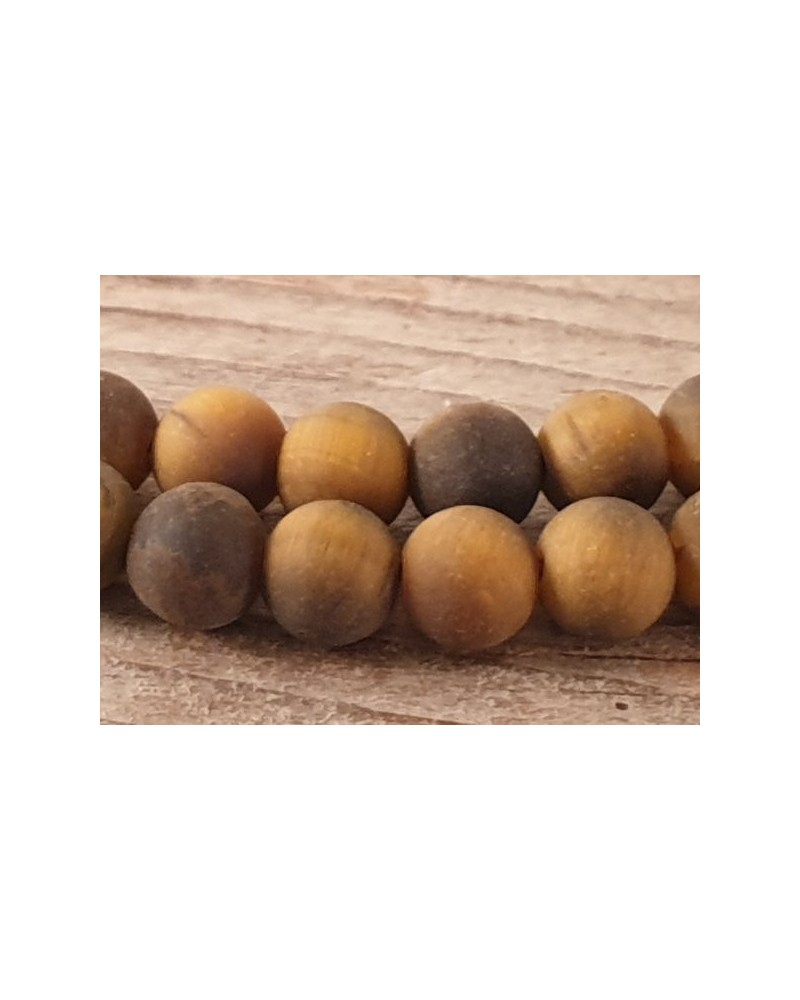 Tigeraugekette matt 6mm