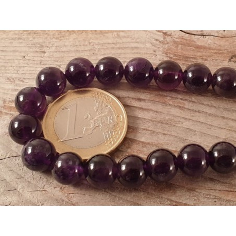 Amethystkette 8mm