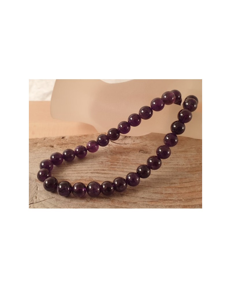 Amethystkette 8mm