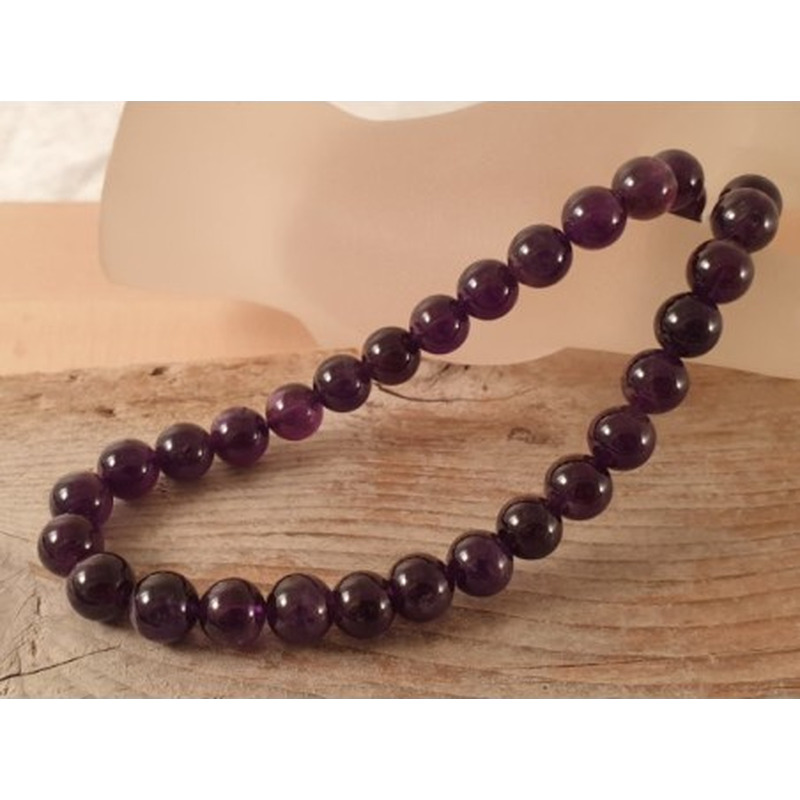 Amethystkette 8mm
