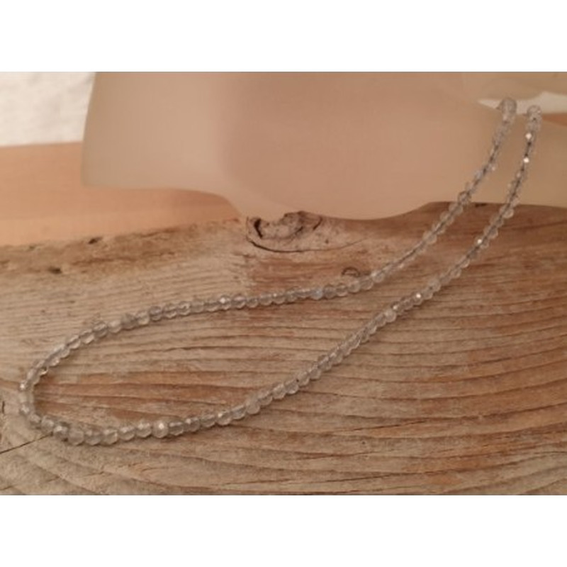 Labradoritkette facettiert 3mm