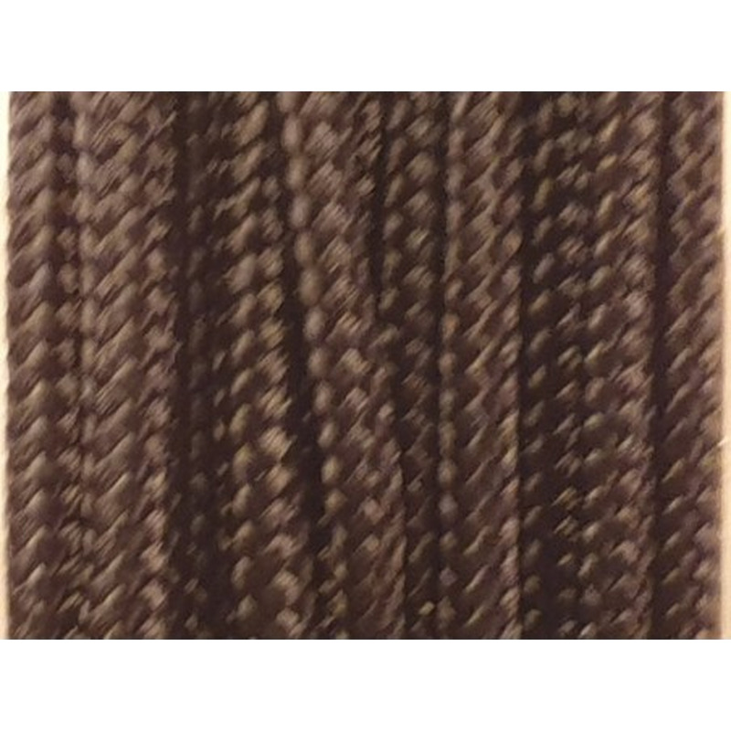 geflochtene Nylonschnur, schwarz, 2.0mm/20m