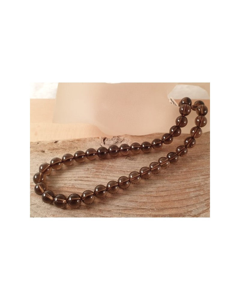 Rauchquarzkette 8mm