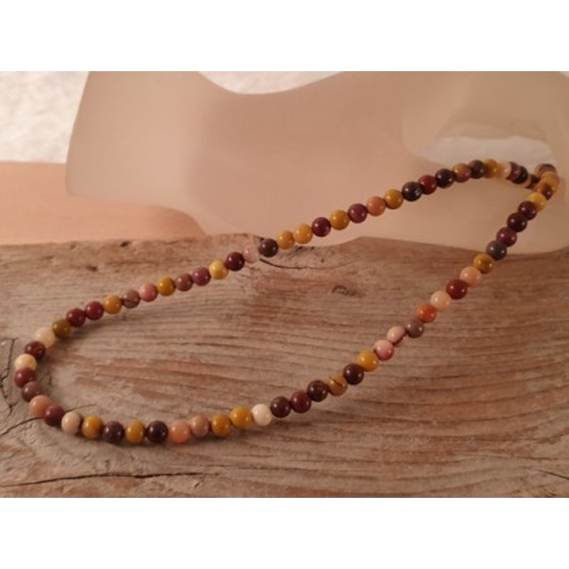 Mookaitkette 4mm