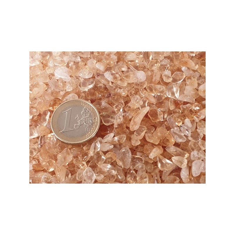 0.25 kg Zitrin (Citrin) Trommelstein Micro