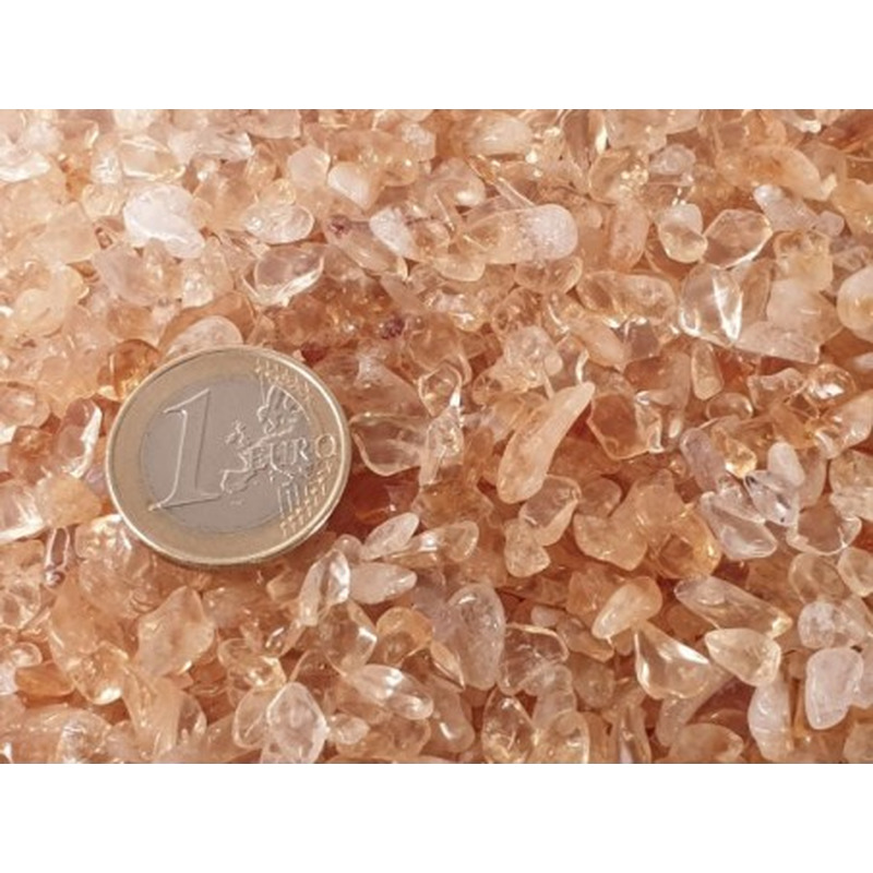 0.25 kg Zitrin (Citrin) Trommelstein Micro