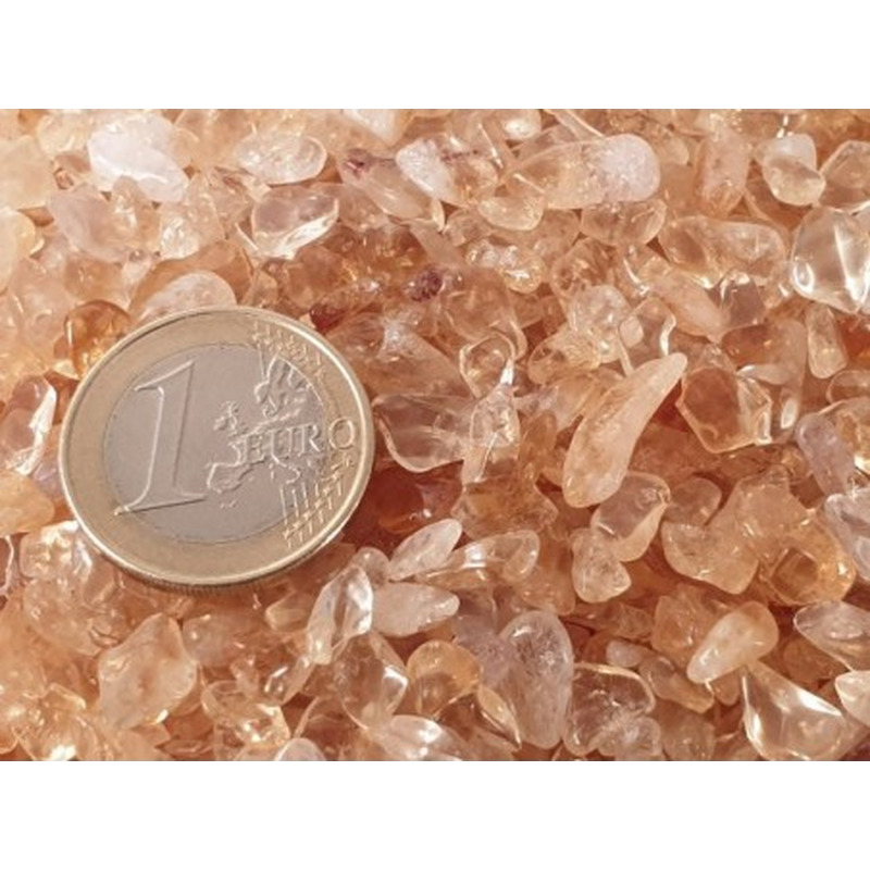 0.25 kg Zitrin (Citrin) Trommelstein Micro