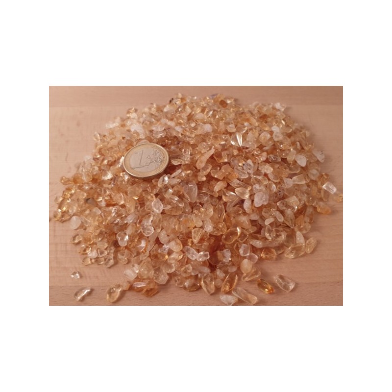 0.25 kg Zitrin (Citrin) Trommelstein Micro