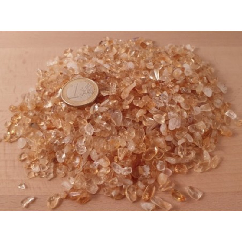 0.25 kg Zitrin (Citrin) Trommelstein Micro
