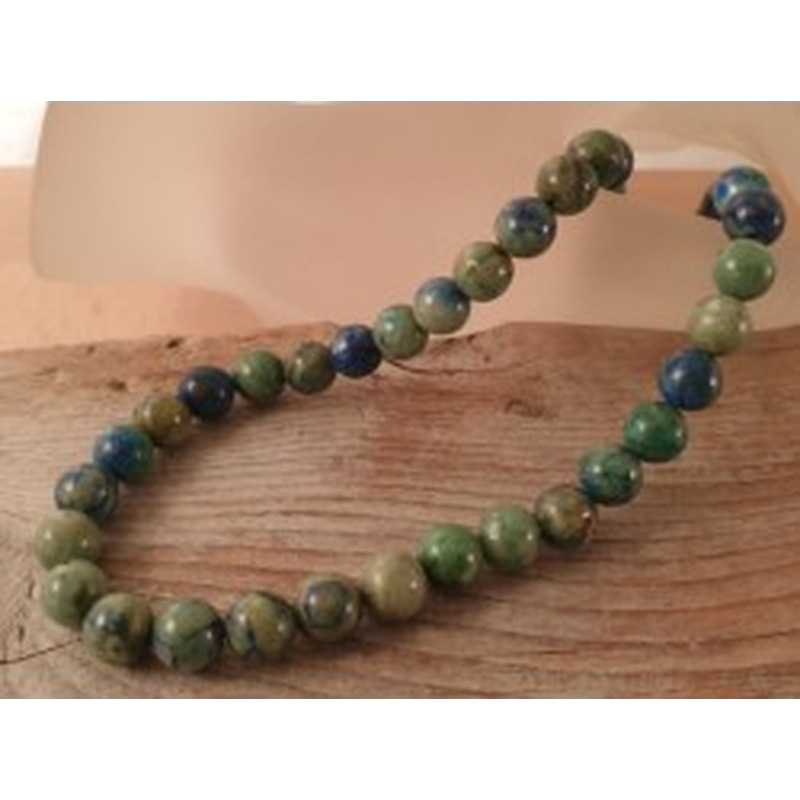 Azuritkette 8mm 2