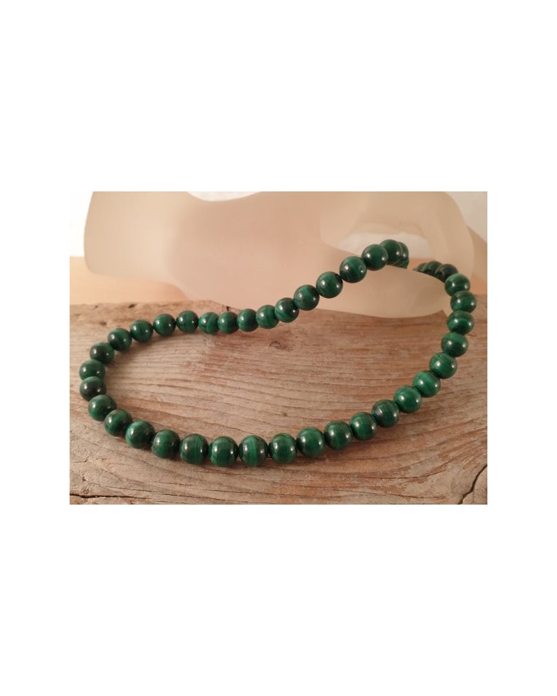 Malachitkette 8mm