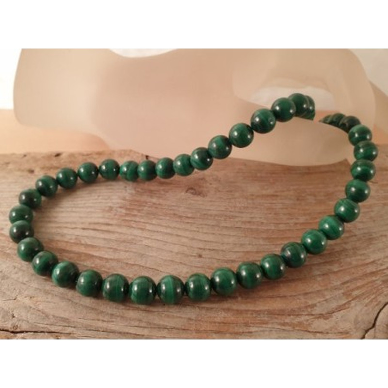 Malachitkette 8mm
