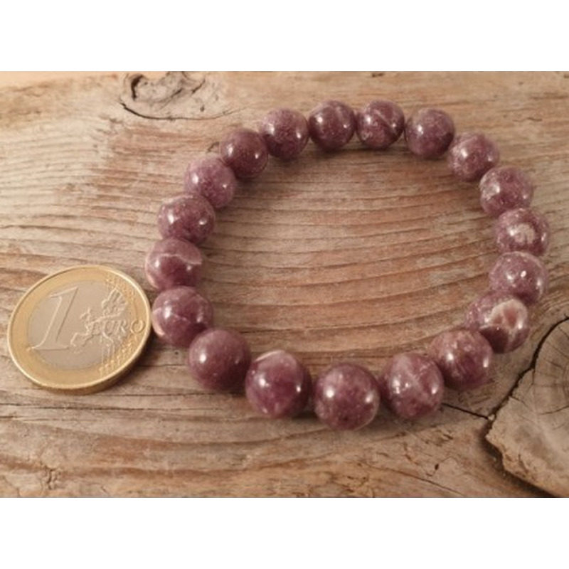 Lepidolith 10mm Armband