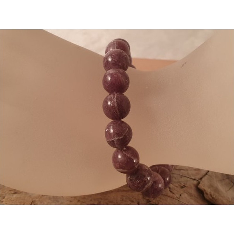 Lepidolith 10mm Armband