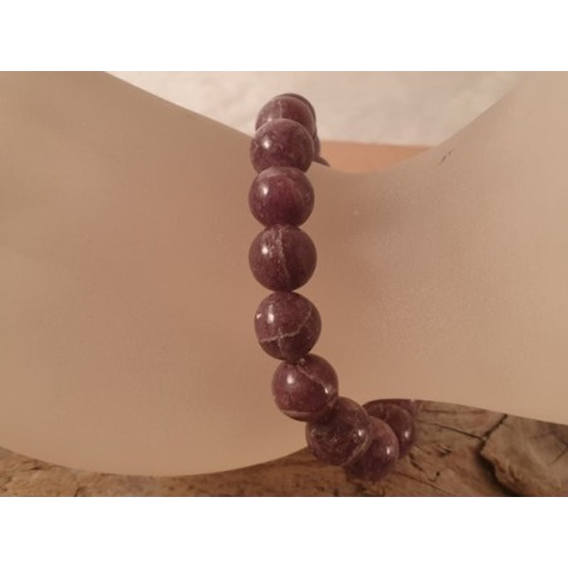 Lepidolith 10mm Armband