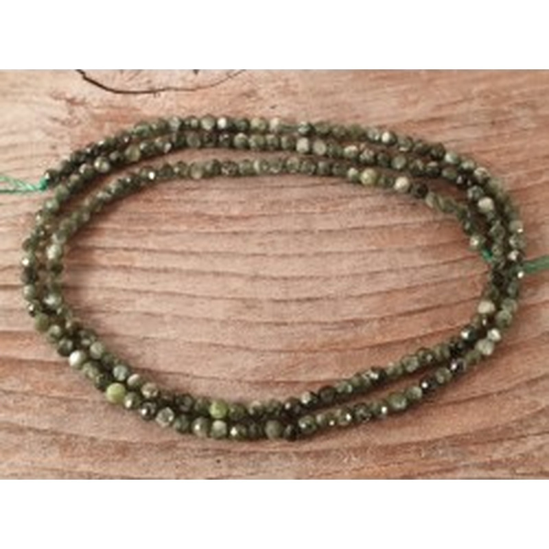 Seraphinitkette facettiert 2mm 2