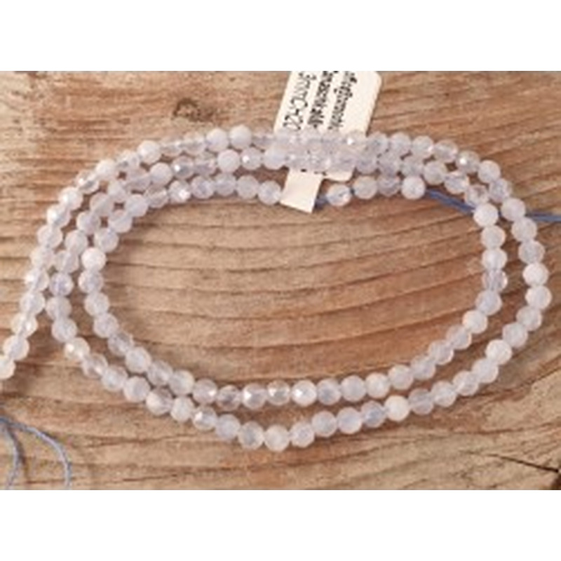 Chalcedonkette facettiert 3mm 2