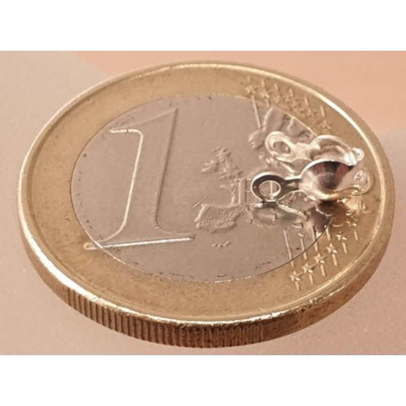 Kalotte 3.4mm (2 Stk), 925 Silber