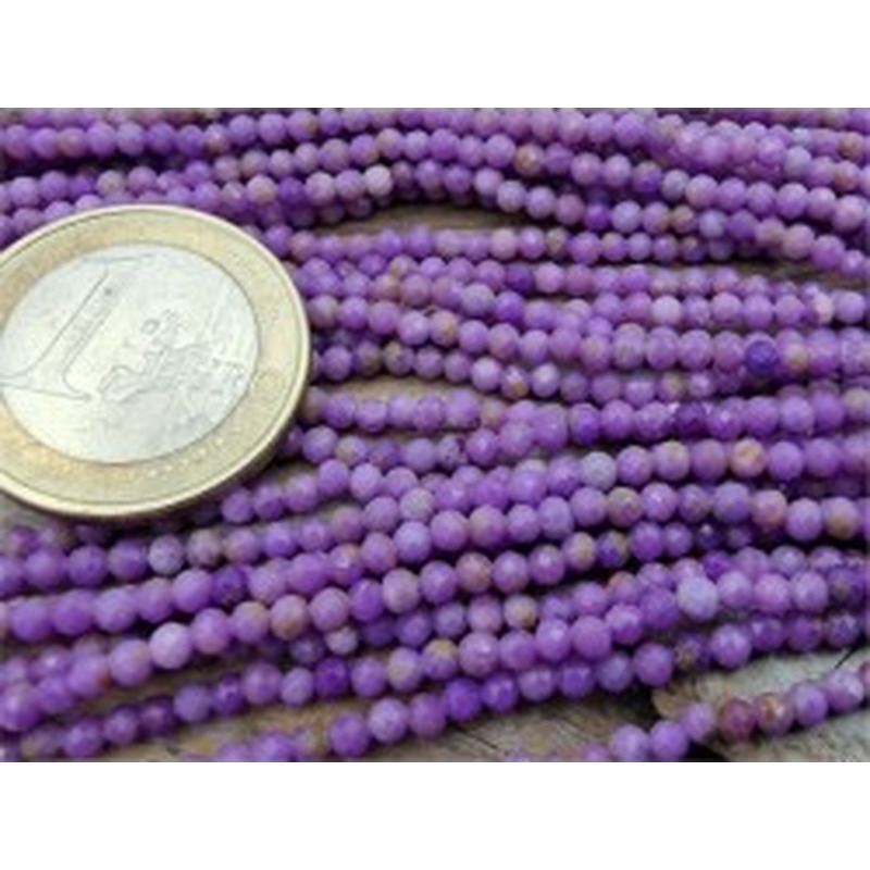 Phosphosideritkette 2mm facettiert