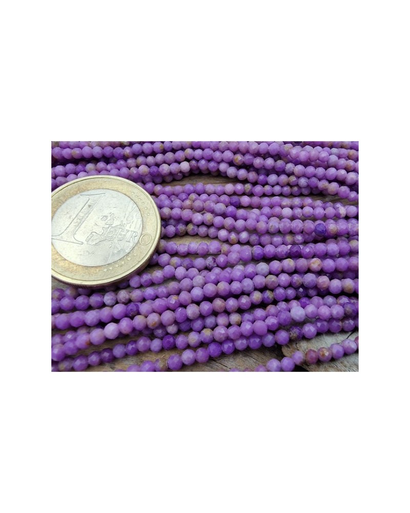 Phosphosideritkette 2mm facettiert