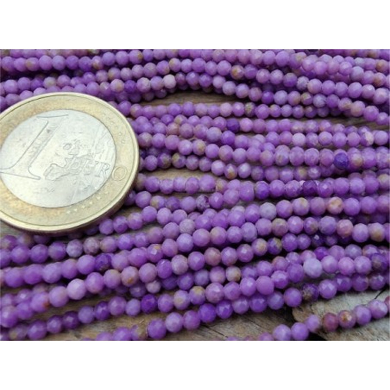 Phosphosideritkette 2mm facettiert