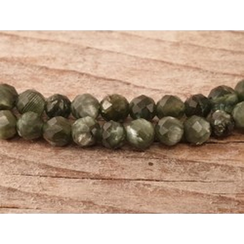 Seraphinitkette facettiert 3mm