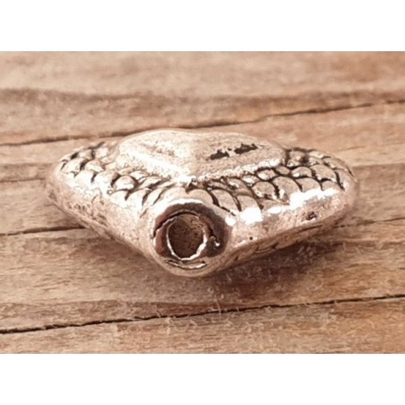 Zwischenteil Herz 11x9x5mm, Metall Antik
