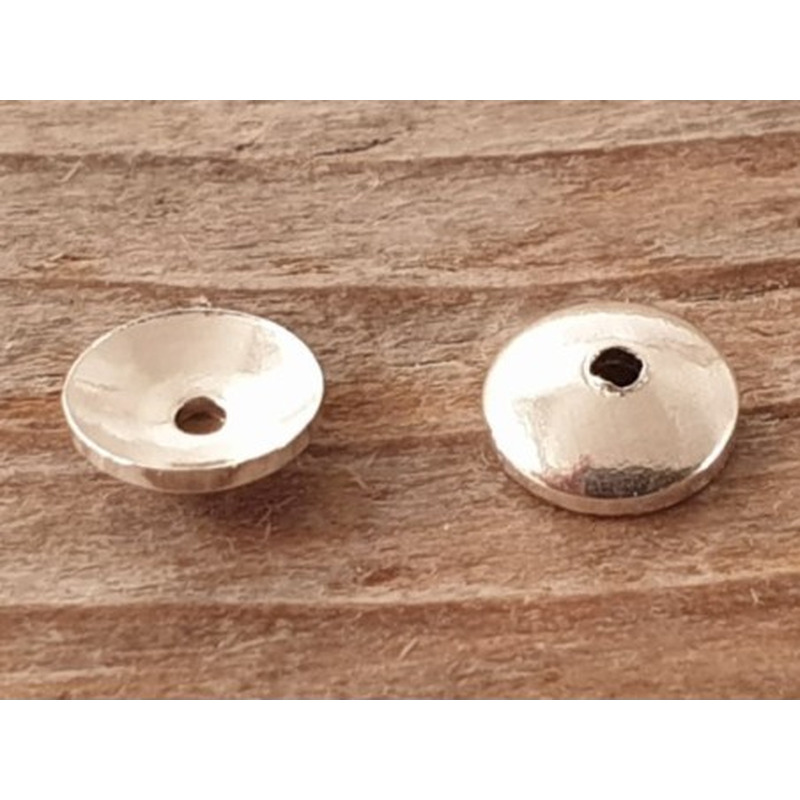 Zwischenteil, Endkappe 5mm, 925 Silber