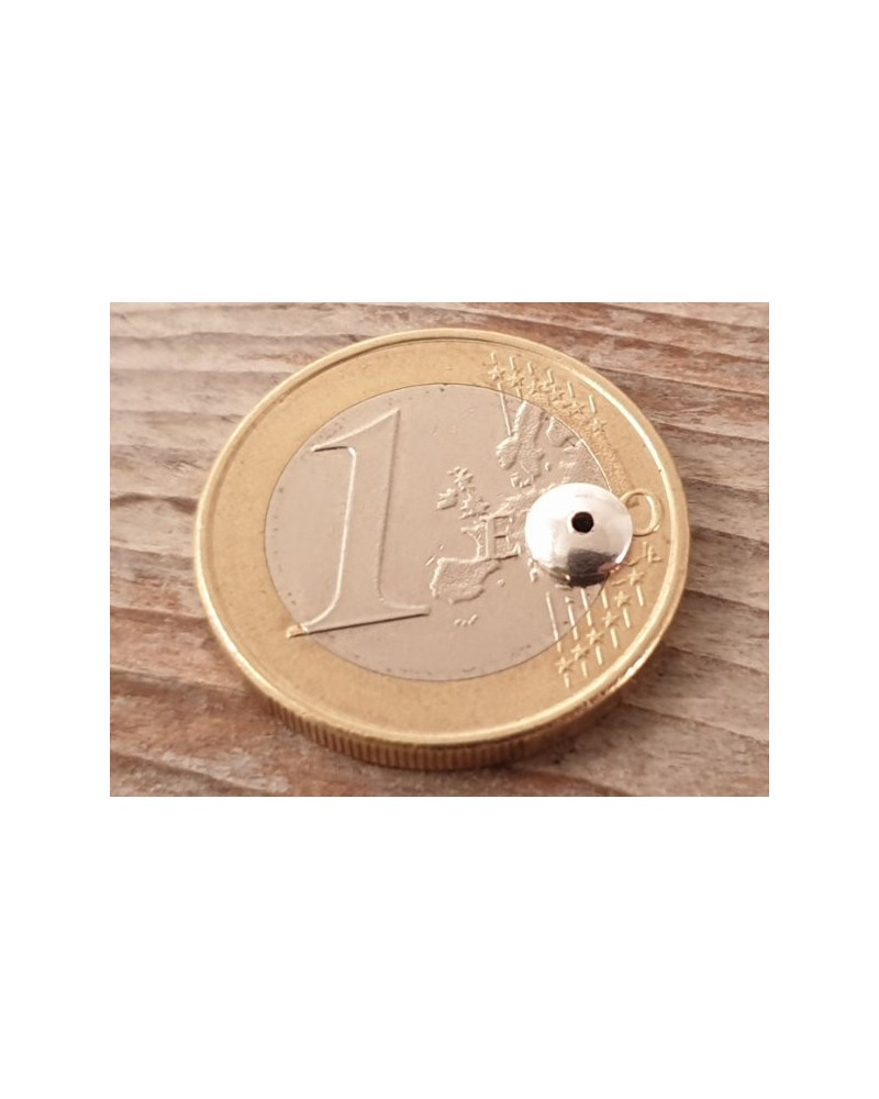 Zwischenteil, Endkappe 5mm, 925 Silber