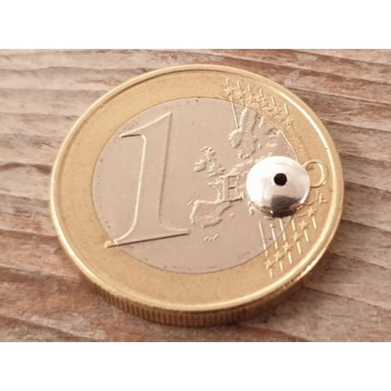 Zwischenteil, Endkappe 5mm, 925 Silber
