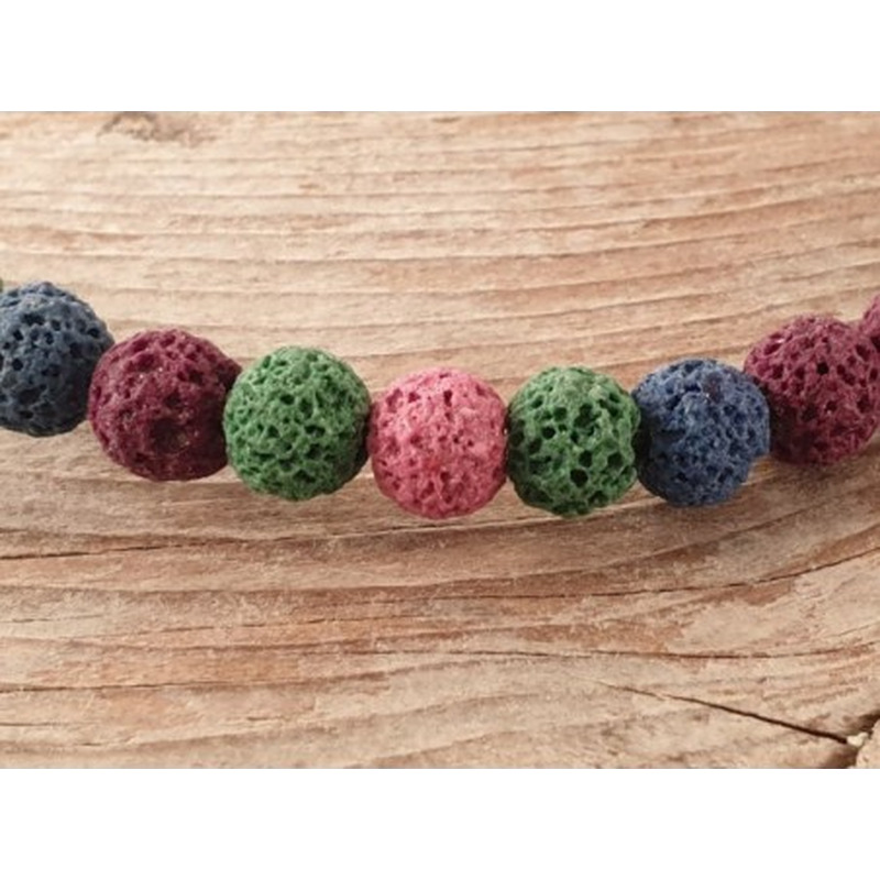 Lavakette 8mm multicolor