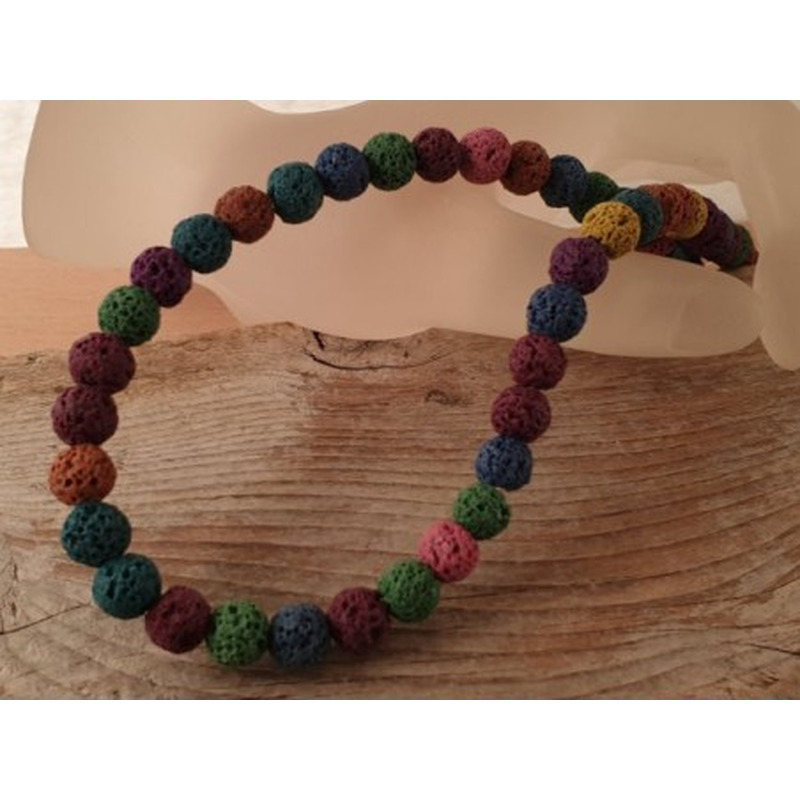 Lavakette 8mm multicolor