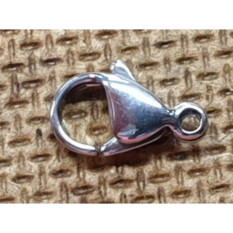 Karabiner 12mm Edelstahl