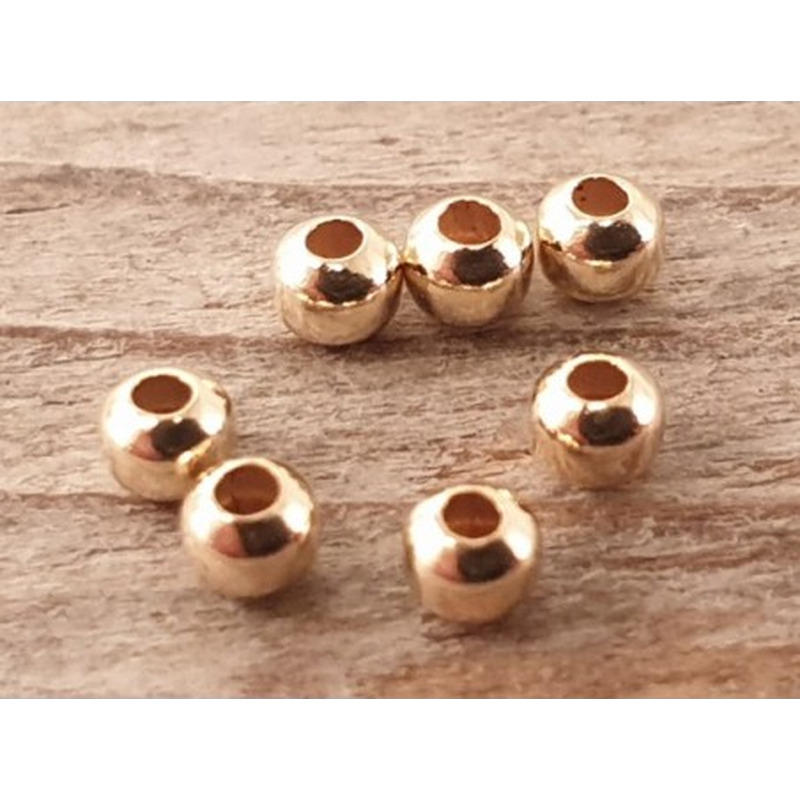 Zwischenteil, Kugel 2mm Goldfilled