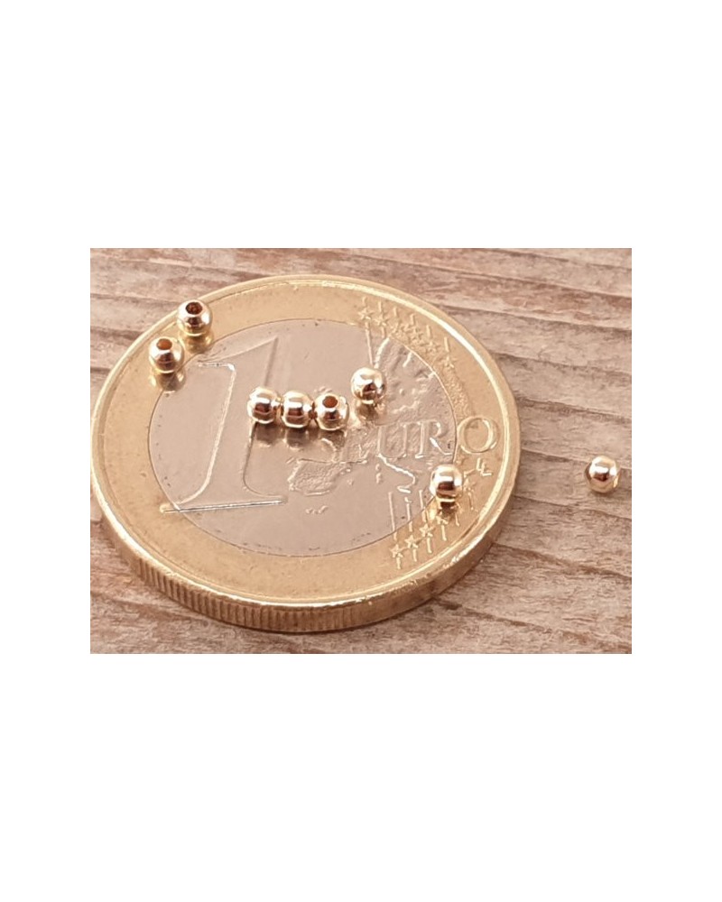 Zwischenteil, Kugel 2mm Goldfilled