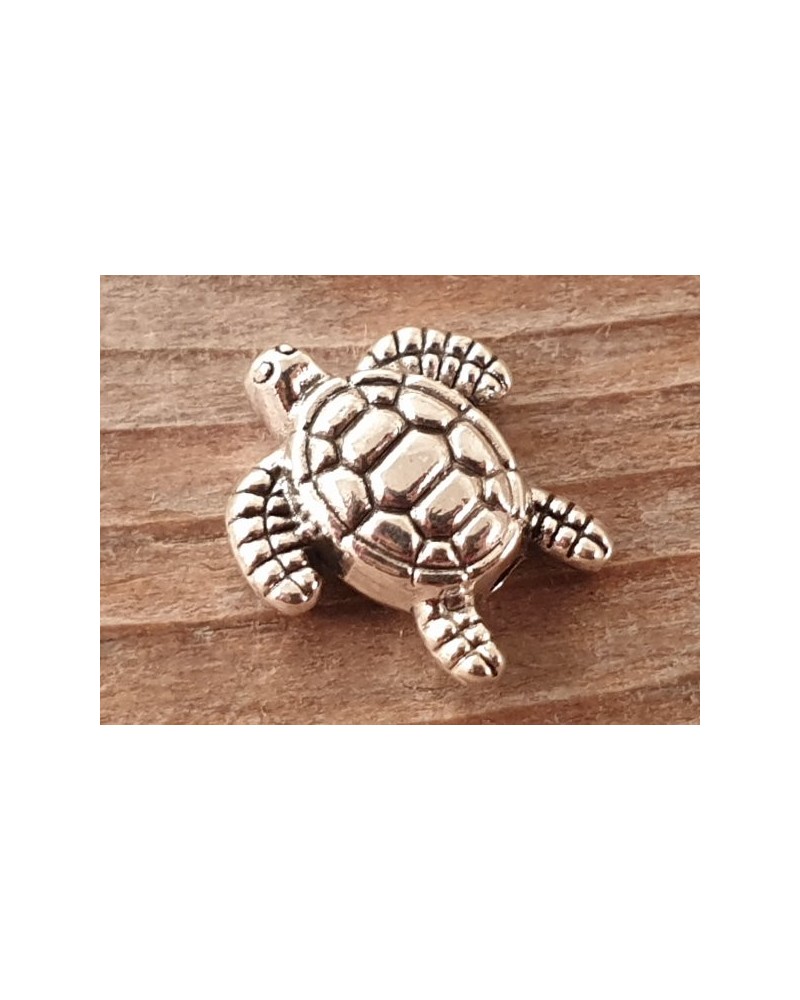 Zwischenteil Schildkröte, Metall Antik