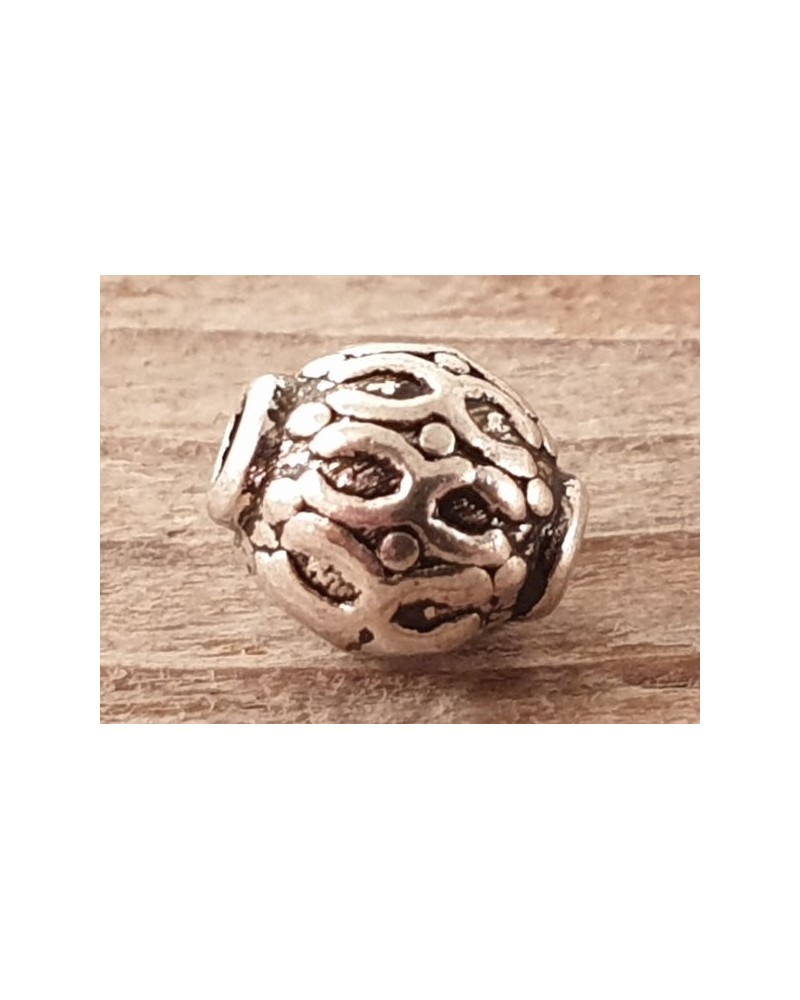 Zwischenteil 6mm, Metall Antik